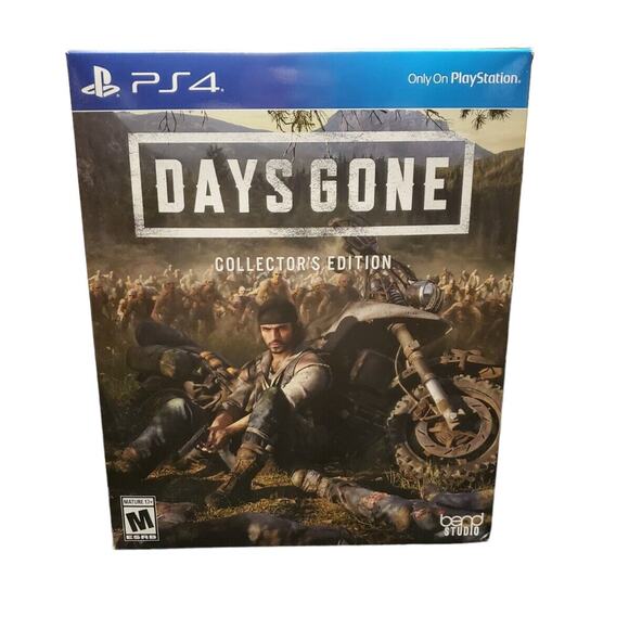 Days Gone Collector’s Edition PS4 Game New Sealed PlayStation Exclusive - Picture 1 of 6